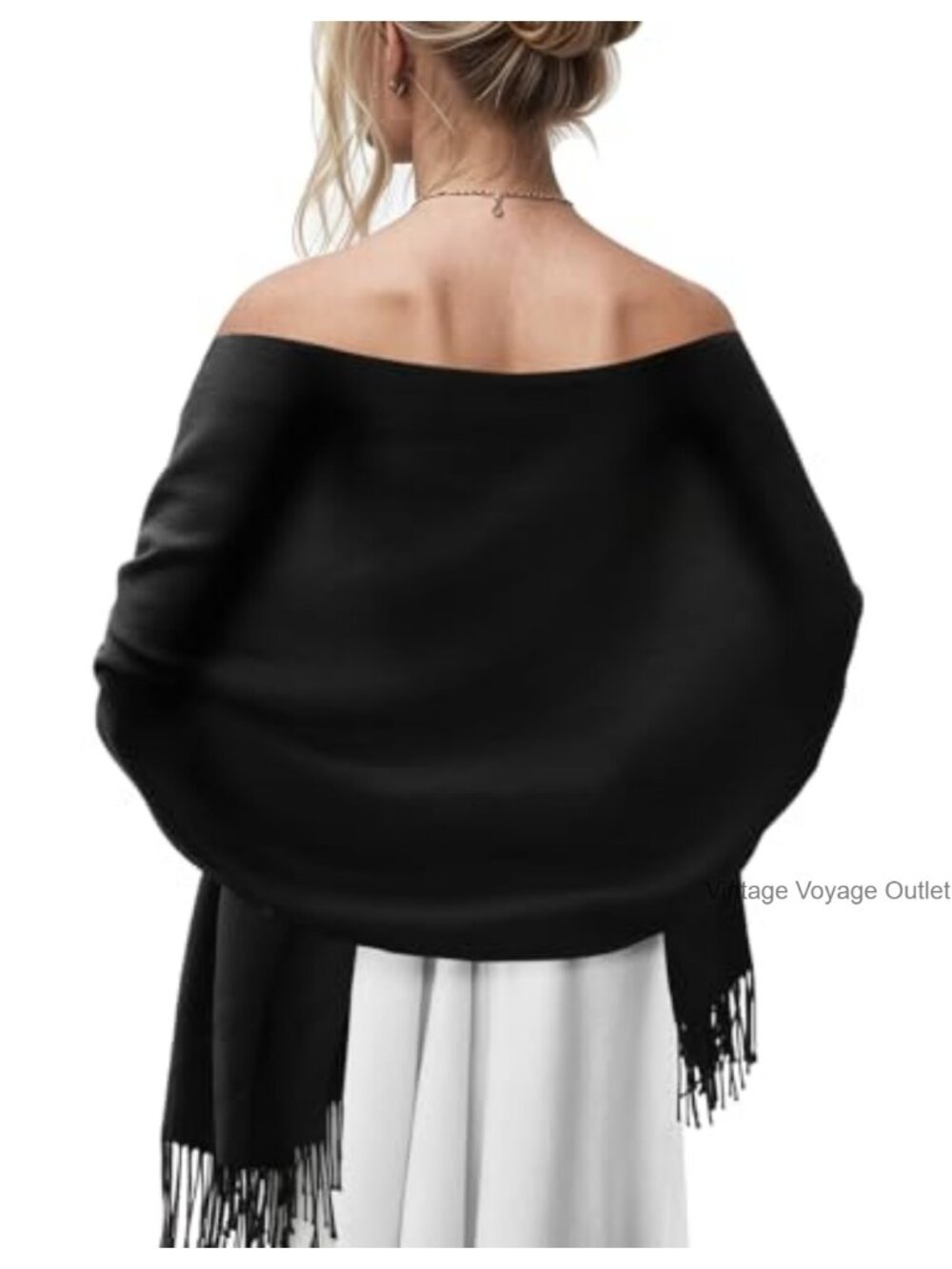 Pashmina Shawl Wrap Large Cozy Scarf Wedding Evening